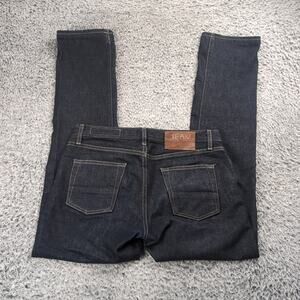 Jean Shop Jeans Men 28x30 Blue Denim White Oak Cone Slim Stretch Casual Normcore